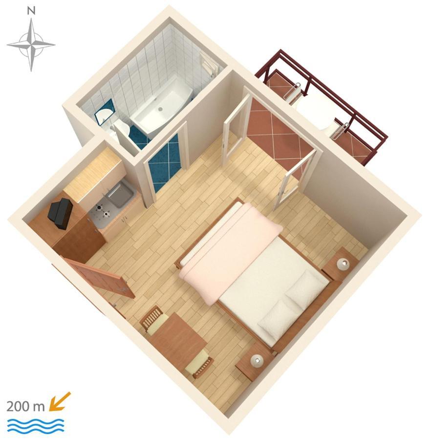 Apartments With A Parking Space Baska Voda, Makarska - 6773 Εξωτερικό φωτογραφία